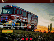 Tablet Screenshot of feuerwehr.tulln.at